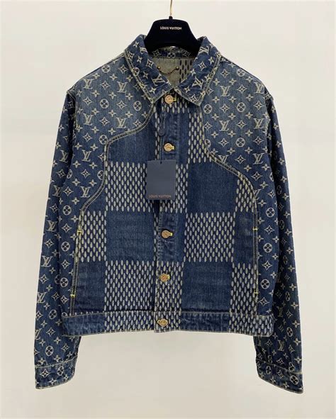 louis vuitton jean jacket cheap|louis vuitton blue jean jacket.